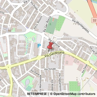 Mappa Via Gardesana, 12, 37012 Bussolengo, Verona (Veneto)