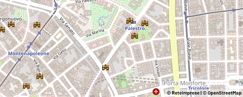 Mappa Milão