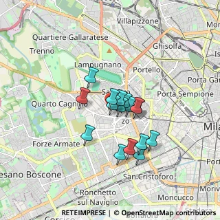 Mappa Via Morgantini Angolo, 20148 Milano MI, Italia (1.20313)