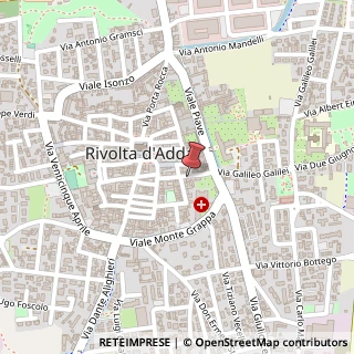Mappa Via Giuseppe Garibaldi, 18, 26027 Rivolta d'Adda, Cremona (Lombardia)