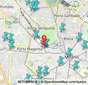 Mappa Viale Emilio Zola, 20123 Sant'Angelo Lodigiano LO, Italia (1.3695)