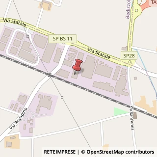 Mappa Via Rovadino, 42, 25011 Calcinato, Brescia (Lombardia)