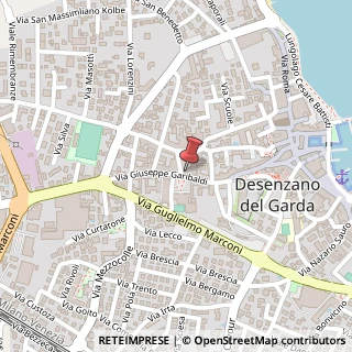 Mappa Via Giuseppe Garibaldi, 70, 25015 Desenzano del Garda, Brescia (Lombardia)