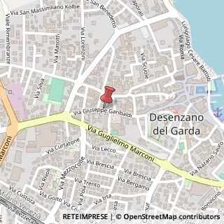 Mappa Via Giuseppe Garibaldi, 96/98, 25015 Desenzano del Garda, Brescia (Lombardia)
