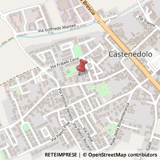 Mappa Via Giosuè Carducci, 48c, 25014 Castenedolo, Brescia (Lombardia)