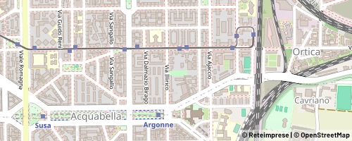 Mappa Mediolan