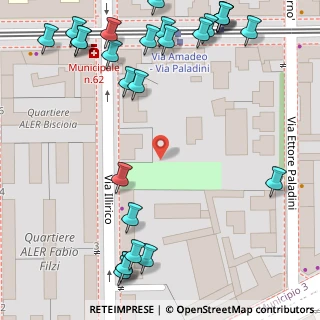 Mappa Via Illirico, 12, 20133 Milano, Italia (0.099615384615385)