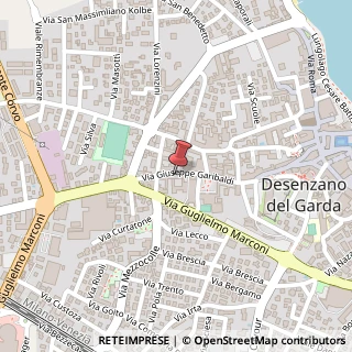 Mappa Via Giuseppe Garibaldi, 33, 25015 Desenzano del Garda, Brescia (Lombardia)
