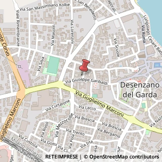 Mappa Via Vittorio Veneto, 120, 25015 Desenzano del Garda, Brescia (Lombardia)