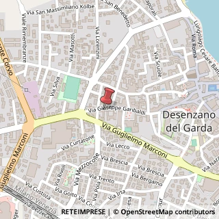 Mappa Via Giuseppe Garibaldi, 41, 25015 Desenzano del Garda, Brescia (Lombardia)