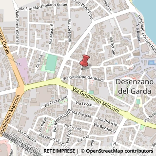 Mappa Via Vittorio Veneto, 85, 25015 Desenzano del Garda, Brescia (Lombardia)
