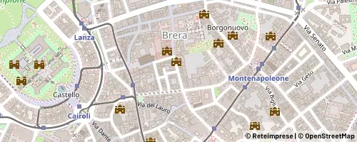 Mappa Milano