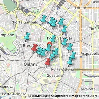 Mappa Via San Primo, 20121 Milano MI, Italia (0.736)