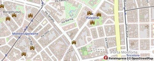 Mappa Milano