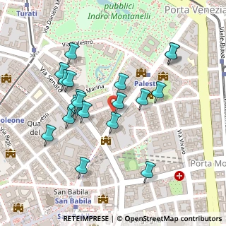 Mappa Via San Primo, 20121 Milano MI, Italia (0.227)