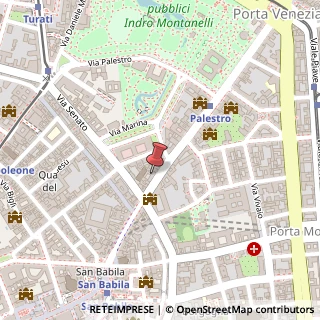 Mappa Corso Venezia, 29, 20121 Milano, Milano (Lombardia)