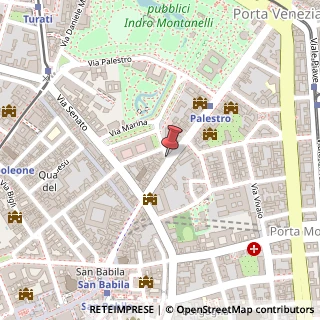Mappa Via Boschetti, 1/sc.b, 20121 Milano, Milano (Lombardia)