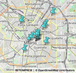 Mappa Via San Primo, 20121 Milano MI, Italia (1.04071)