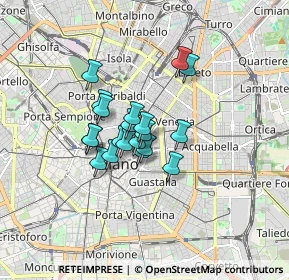 Mappa Via San Primo, 20121 Milano MI, Italia (1.098)