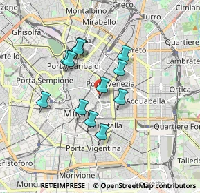 Mappa Via San Primo, 20121 Milano MI, Italia (1.41917)