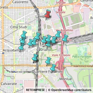 Mappa Via Tucidide, 20124 Milano MI, Italia (0.781)