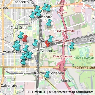 Mappa Via Tucidide, 20124 Milano MI, Italia (1.2245)