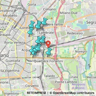 Mappa Via Tucidide, 20124 Milano MI, Italia (1.5025)