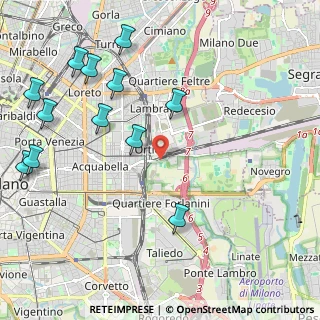 Mappa Via Tucidide, 20124 Milano MI, Italia (2.6025)