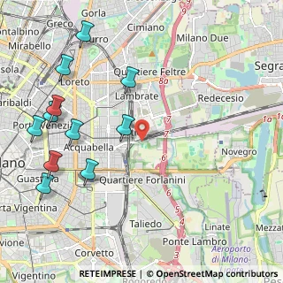 Mappa Via Tucidide, 20124 Milano MI, Italia (2.59545)
