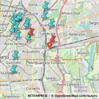 Mappa Via Tucidide, 20124 Milano MI, Italia (2.91)