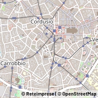 Mapa Milano
