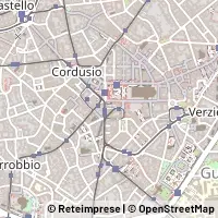 Mapa Milano