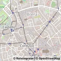 地图 Milano