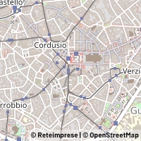 Karte Milano