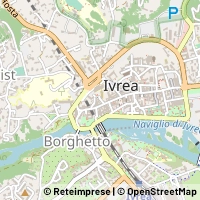 地図 Ivrea