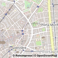 Mapa Milano