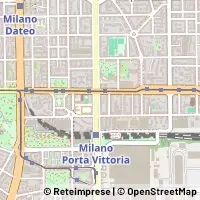 Mapa Milano