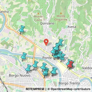 Mappa Via Quinzano, 37124 Verona VR, Italia (1.1275)