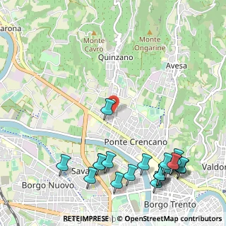 Mappa Via Quinzano, 37124 Verona VR, Italia (1.4645)