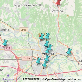Mappa Via Quinzano, 37124 Verona VR, Italia (4.29727)