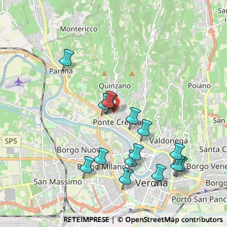 Mappa Via Quinzano, 37124 Verona VR, Italia (2.07)