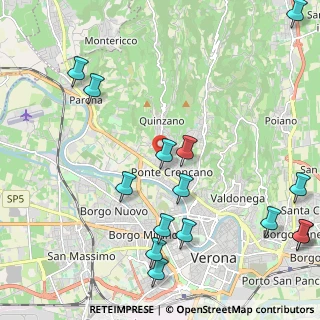 Mappa Via Quinzano, 37124 Verona VR, Italia (2.76467)