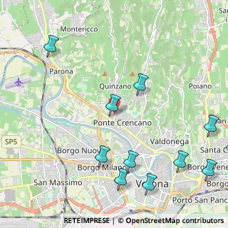 Mappa Via Quinzano, 37124 Verona VR, Italia (2.82182)