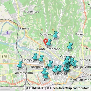 Mappa Via Quinzano, 37124 Verona VR, Italia (2.6015)