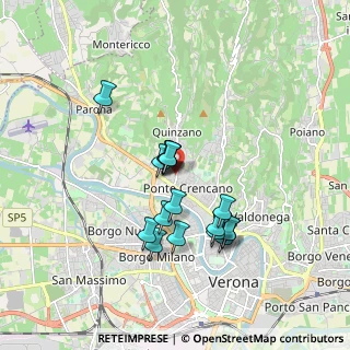Mappa Via Quinzano, 37124 Verona VR, Italia (1.47706)