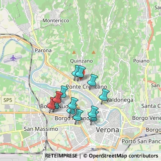 Mappa Via Quinzano, 37124 Verona VR, Italia (1.70615)