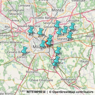 Mappa Via Annibale Grasselli, 20137 Milano MI, Italia (5.88571)