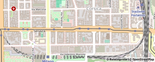 Mappa Mailand