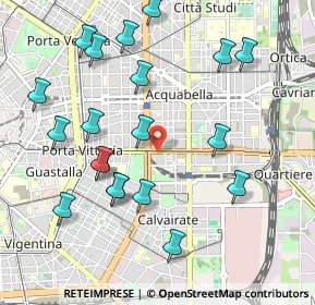 Mappa Corso XXII Marzo, 20137 Milano MI, Italia (1.0995)