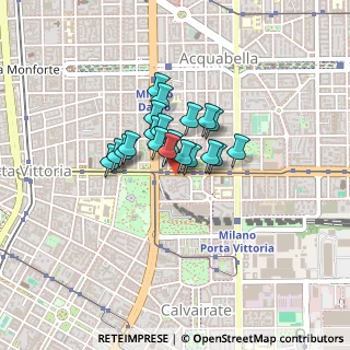 Mappa Corso Ventidue Marzo, 20129 Milano MI, Italia (0.2475)